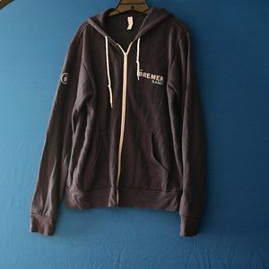 Bremer Bank Zip Up Hoodie (Blue)